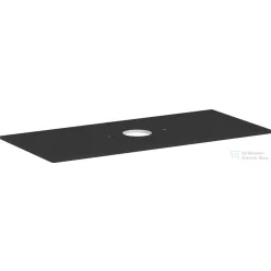   Hansgrohe Xelu Q 118x55 cm-es pult Xelu szekrényhez középkivágással,csaplyuk nélküli mosdóhoz,matt gyémántszürke 54115910