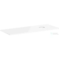  Hansgrohe Xelu Q 136x55 cm-es pult Xelu szekrényhez jobb oldali kivágással,csaplyuk nélküli mosdóhoz,fényes fehér 54117050