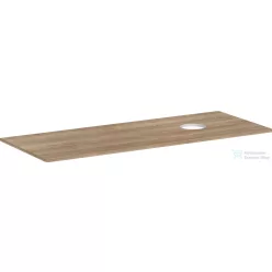   Hansgrohe Xelu Q 136x55 cm-es pult Xelu szekrényhez jobb oldali kivágással,csaplyuk nélküli mosdóhoz,természetes tölgy 54117230