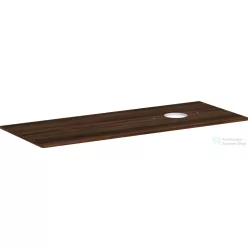  Hansgrohe Xelu Q 136x55 cm-es pult Xelu szekrényhez jobb oldali kivágással,csaplyuk nélküli mosdóhoz,sötét dió 54117630