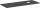 Hansgrohe Xelu Q 136x55 cm-es pult Xelu szekrényhez jobb oldali kivágással,csaplyuk nélküli mosdóhoz,matt gyémántszürke 54117910