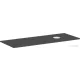 Hansgrohe Xelu Q 136x55 cm-es pult Xelu szekrényhez jobb oldali kivágással,csaplyuk nélküli mosdóhoz,matt gyémántszürke 54117910