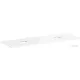 Hansgrohe Xelu Q 156x55 cm-es pult Xelu szekrényhez két kivágással,csaplyuk nélküli mosdóhoz,fényes fehér 54119050