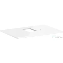   Hansgrohe Xelu Q 78x55 cm-es pult Xelu szekrényhez középkivágással,csaplyukas mosdóhoz,fényes fehér 54120050