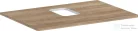 Hansgrohe Xelu Q 78x55 cm-es pult Xelu szekrényhez középkivágással,csaplyukas mosdóhoz,természetes tölgy 54120230