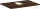 Hansgrohe Xelu Q 78x55 cm-es pult Xelu szekrényhez középkivágással,csaplyukas mosdóhoz,sötét dió 54120630