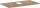 Hansgrohe Xelu Q 98x55 cm-es pult Xelu szekrényhez középkivágással,csaplyukas mosdóhoz,természetes tölgy 54121230