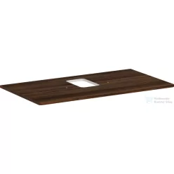   Hansgrohe Xelu Q 98x55 cm-es pult Xelu szekrényhez középkivágással,csaplyukas mosdóhoz,sötét dió 54121630