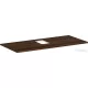 Hansgrohe Xelu Q 118x55 cm-es pult Xelu szekrényhez középkivágással,csaplyukas mosdóhoz,sötét dió 54122630