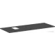 Hansgrohe Xelu Q 136x55 cm-es pult Xelu szekrényhez bal oldali kivágással,csaplyukas mosdóhoz,matt gyémántszürke 54123910