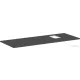 Hansgrohe Xelu Q 136x55 cm-es pult Xelu szekrényhez jobb oldali kivágással,csaplyukas mosdóhoz,matt gyémántszürke 54124910