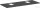 Hansgrohe Xelu Q 136x55 cm-es pult Xelu szekrényhez két kivágással,csaplyukas mosdóhoz,matt gyémántszürke 54125910