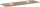 Hansgrohe Xelu Q 156x55 cm-es pult Xelu szekrényhez két kivágással,csaplyukas mosdóhoz,természetes tölgy 54126230