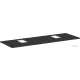 Hansgrohe Xelu Q 156x55 cm-es pult Xelu szekrényhez két kivágással,csaplyukas mosdóhoz,matt gyémántszürke 54126910