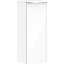   Hansgrohe Xelu Q 106,5x40x37 cm-es 1 ajtós,jobbos fali szekrény matt fehér fogantyúval,fényes fehér 54131700