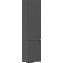   Hansgrohe Xelu Q 165x40x35 cm-es 2 ajtós,balos fali szekrény króm fogantyúval,matt gyémántszürke 54136000