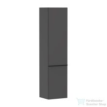   Hansgrohe Xelu Q 165x40x35 cm-es 2 ajtós,jobbos fali szekrény matt fekete fogantyúval,matt gyémántszürke 54140670