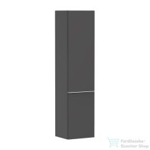   Hansgrohe Xelu Q 165x40x35 cm-es 2 ajtós,jobbos fali szekrény matt fehér fogantyúval,matt gyémántszürke 54140700