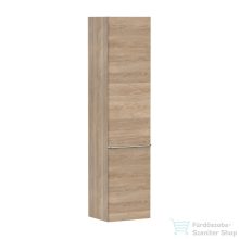   Hansgrohe Xelu Q 165x40x35 cm-es 2 ajtós,jobbos fali szekrény króm fogantyúval,természetes tölgy 54141000