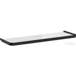   Hansgrohe Xelu Q 42,8x14 cm-es üveg polc Xelu bútorhoz,matt fekete 54144670