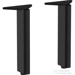   Hansgrohe Xelu Q 2 db-os láb készlet Xelu szekrényekhez,matt fekete 54145670