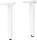 Hansgrohe Xelu Q 2 db-os láb készlet Xelu szekrényekhez,matt fehér 54145700