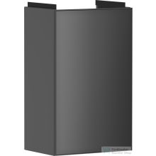   Hansgrohe XEVOLOS E 57,5x34x24,5 cm-es 1 ajtós,balos fali szekrény mosdó nélkül,matt/metál palaszürke 54168770