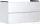 Hansgrohe XEVOLOS E 98x47,5 cm-es 2 fiókos fali szekrény mosdó nélkül,matt/metálfehér 54181320