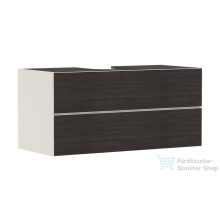  Hansgrohe XEVOLOS E 118x55 cm-es 2 fiókos fali szekrény pult nélkül,matt homok/sötét tölgy 54194730