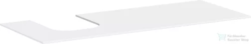 Hansgrohe Xevolos E 137x55 cm-es pult Xevolos szekrényhez bal oldali kivágással,matt fehér 54205700
