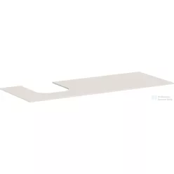  Hansgrohe Xevolos E 137x55 cm-es pult Xevolos szekrényhez bal oldali kivágással,matt homok 54205780