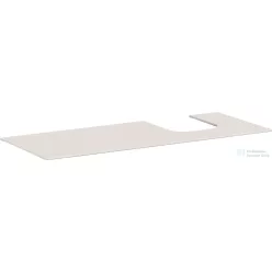   Hansgrohe Xevolos E 137x55 cm-es pult Xevolos szekrényhez jobb oldali kivágással,matt homok 54206780