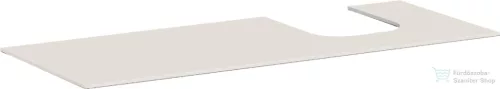 Hansgrohe Xevolos E 137x55 cm-es pult Xevolos szekrényhez jobb oldali kivágással,matt homok 54206780