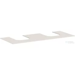   Hansgrohe Xevolos E 137x55 cm-es pult Xevolos szekrényhez két kivágással,matt homok 54207780