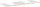 Hansgrohe Xevolos E 137x55 cm-es pult Xevolos szekrényhez két kivágással,matt homok 54207780