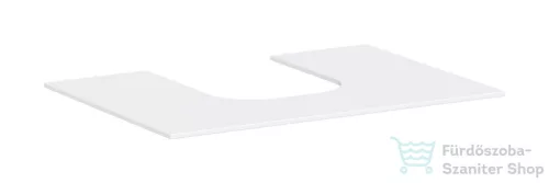 Hansgrohe Xevolos E 78x55 cm-es pult Xevolos szekrényhez kivágással,matt fehér 54208700