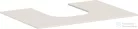 Hansgrohe Xevolos E 78x55 cm-es pult Xevolos szekrényhez kivágással,matt homok 54208780