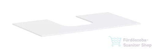 Hansgrohe Xevolos E 98x55 cm-es pult Xevolos szekrényhez kivágással,matt fehér 54209700