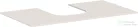 Hansgrohe Xevolos E 98x55 cm-es pult Xevolos szekrényhez kivágással,matt homok 54209780