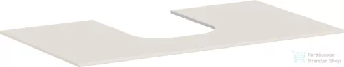 Hansgrohe Xevolos E 98x55 cm-es pult Xevolos szekrényhez kivágással,matt homok 54209780