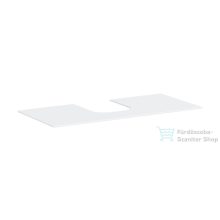   Hansgrohe Xevolos E 118x55 cm-es pult Xevolos szekrényhez középső kivágással,matt fehér 54210700