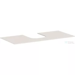   Hansgrohe Xevolos E 118x55 cm-es pult Xevolos szekrényhez középső kivágással,matt homok 54210780
