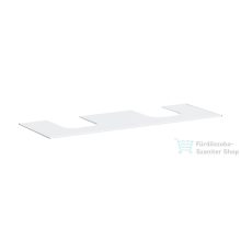   Hansgrohe Xevolos E 157x55 cm-es pult Xevolos szekrényhez két kivágással,matt fehér 54211700