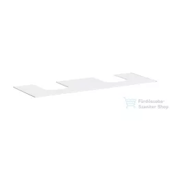   Hansgrohe Xevolos E 157x55 cm-es pult Xevolos szekrényhez két kivágással,matt fehér 54211700