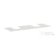 Hansgrohe Xevolos E 157x55 cm-es pult Xevolos szekrényhez két kivágással,matt homok 54211780