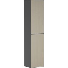   Hansgrohe Xevolos E 176x40x36 cm-es 2 ajtós,balos fali szekrény,matt palaszürke/texturált bronz 54220390