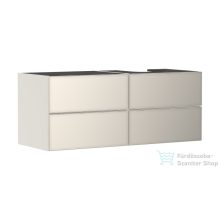   Hansgrohe XEVOLOS E 137x55 cm-es 4 fiókos fali szekrény pult nélkül,jobbos kivágású pulthoz,matt/metál homok 54240790