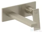 Kludi NOVA DECUS falsík alatti mosdó csaptelep 19 cm-es kifolyóval, alaptest és leeresztő nélkül, szálcsiszolt nikkel 54244N575