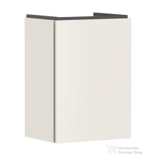   Hansgrohe XILESA E 43x33 cm-es 1 ajtós fali szekrény mosdó nélkül, balos, matt homok 54245780