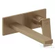 Kludi NOVA DECUS falsík alatti mosdó csaptelep 22 cm-es kifolyóval, alaptest és leeresztő nélkül, szálcsiszolt bronz 54245N175